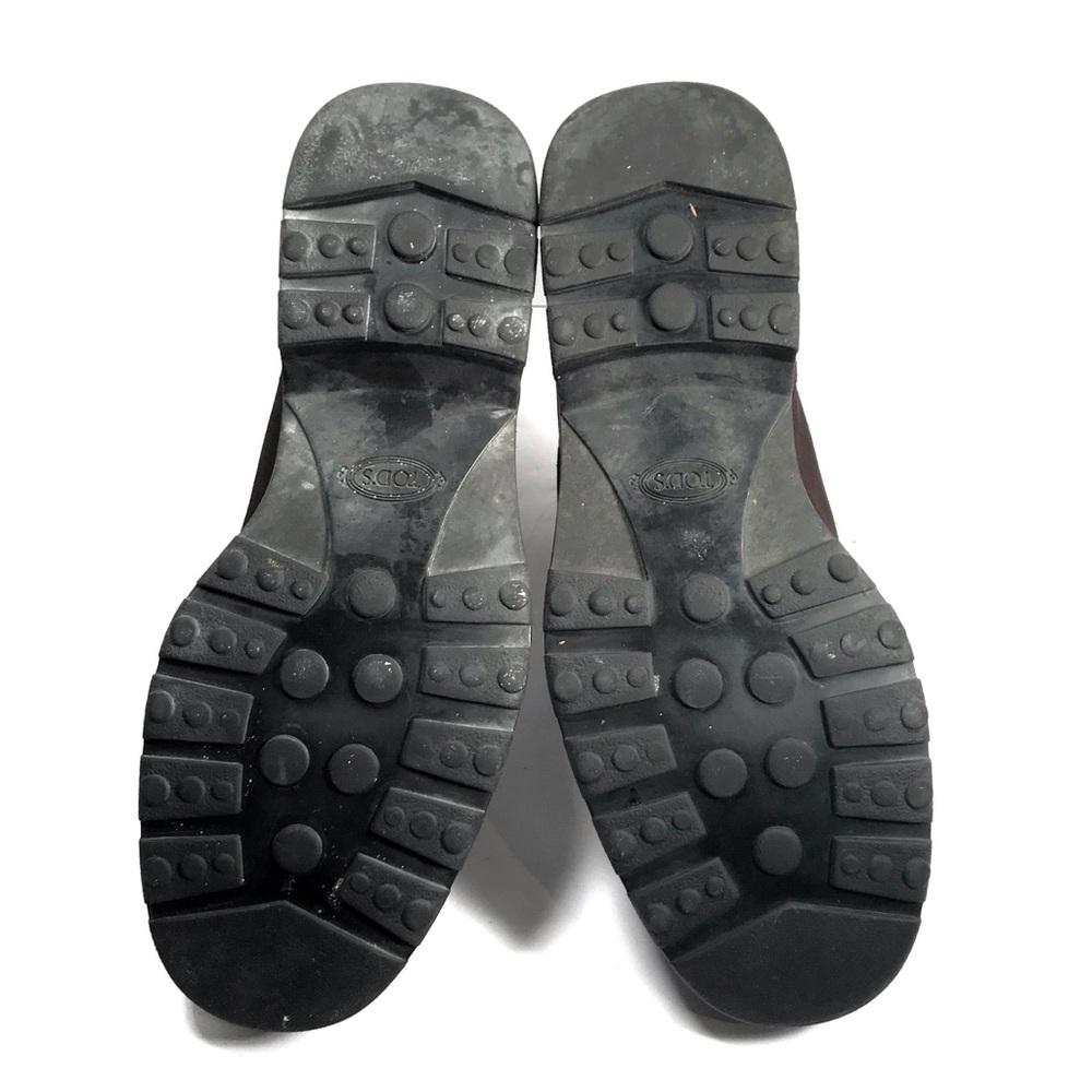 SOLD Tod’s Men’s Brown Suede Leather Lace-Up Boot - Picture 5 of 5